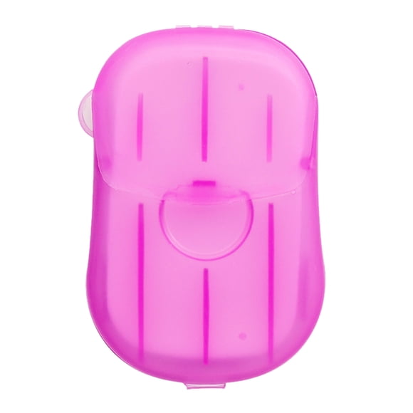Portable Travel Soap Leaves - 20 Biodegradable Cleansing Tablets for On-The-Go Hand Washing