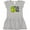 AC-Heather Grey, variant on Inktastic See You Later Alligator Girls Toddler Dress