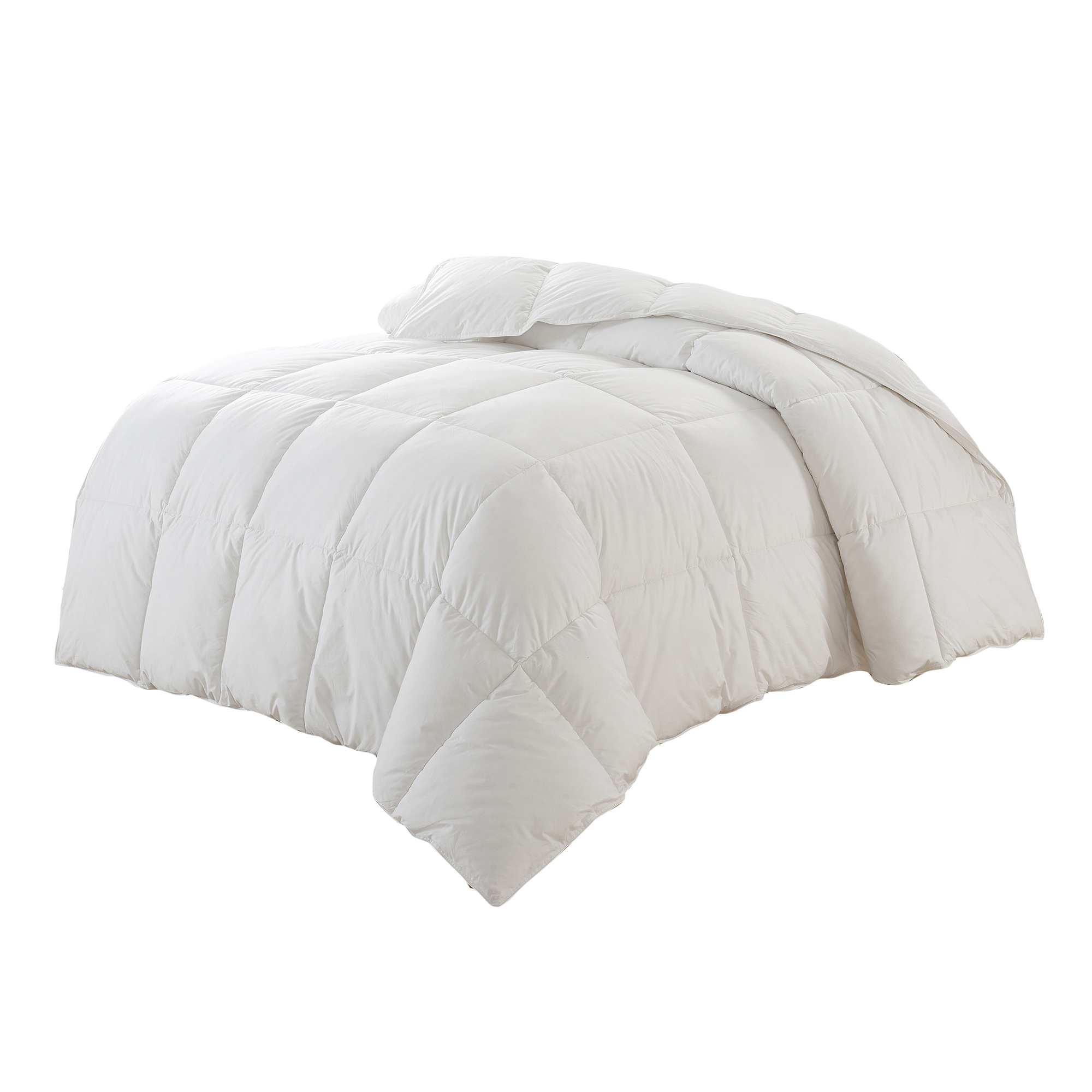 Polyester Medium Warmth Down Alternative Comforter Duvet Insert Twin (68" x 88", White)
