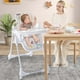thumbnail image 3 of Costway Silla Plegable Para Bebés Y Niños Pequeños, Trona Convertible 3 En 1 Con Altura Ajustable, Respaldo, Reposapiés, Cinturón De Seguridad De 5 Puntos, Bandeja, Para Bebés Con Ruedas Bloqueables, 3 of 3