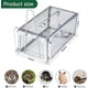 thumbnail image 3 of Trampa para ratones vivos, trampa humana para ratas eficaz para atrapar ratones, ratones de campo y otros roedores de tamaño similar que se pueden utilizar para el jardín de la cocina al aire libre en Afortunado Sencillez, 3 of 5