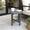 Gray, variant on Round Outdoor Side Table, Patio Garden Stool Coffee End Table Nightstand for Small Spaces, Living Room, Front Porch, Poolside