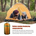 thumbnail image 3 of Compression Bag Drawcord Design Waterproof Portable Uniform Pressurizing Stuff Sack Nylon Coated Silica Gel for Outdoor Camping, 3 of 6