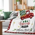 thumbnail image 2 of Christmas Blanket, This is My Christmas Movie Watching Blanket, Soft Flannel Xmas Tree Farm Truck Throw Blankets, Winter Holiday Throw Blanket for Couch Sofa Bed, Christmas Decorations, 2 of 6