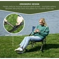 thumbnail image 6 of TIMBER RIDGE Catapla, Outdoor Portable Rocking Camp Chair, Supports up to 250 lbs, Blue, 6 of 6