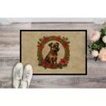 thumbnail image 4 of Carolines Treasures DAC2325JMAT 24 x 36 in. Unisex Border Terrier Christmas Flowers Doormat, 4 of 6