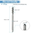 thumbnail image 2 of Uxcell Spiral Flute Thread Tap 1/4-28 UNF Machine Taps HSS6542 Uncoated, 2 of 6