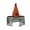 3D spider orange, variant on lanema Fringed Net Witch Hat for Adult Wizard Hat Halloween Party Headwear Cloche Hat Holiday Headwear Role Playing Stage Hat
