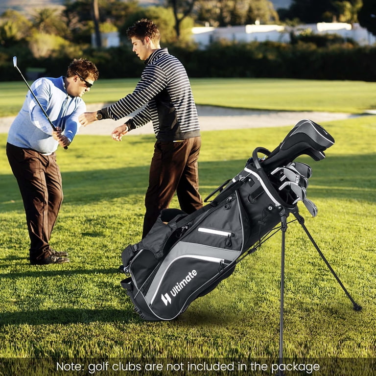 Costway Lightweight Golf Stand Bag with 14 Way Top Dividers 6