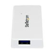 thumbnail image 2 of StarTech Portable 4 Port SuperSpeed Mini USB 3.0 Hub - White (ST4300MINU3W), 2 of 6