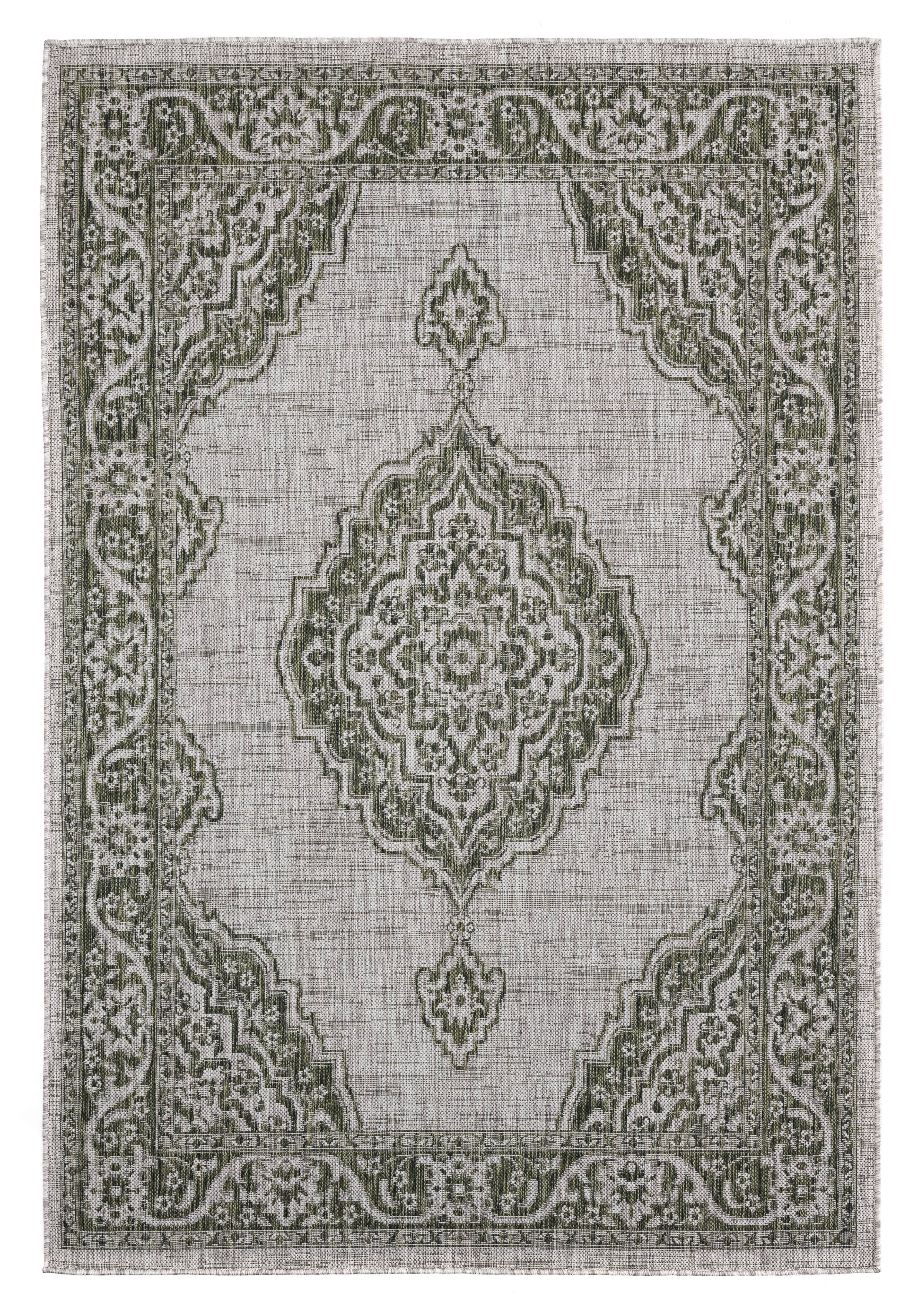 United Weavers Mali Annette Oriental Medallion Area Rug, Green, 5'3" x 7'6"