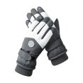 thumbnail image 1 of Guantes de esquí de invierno para hombres y mujeres, para exteriores, con pantalla táctil, cálidos, forrados de vellón, gruesos, impermeables y antideslizantes, 1 of 6
