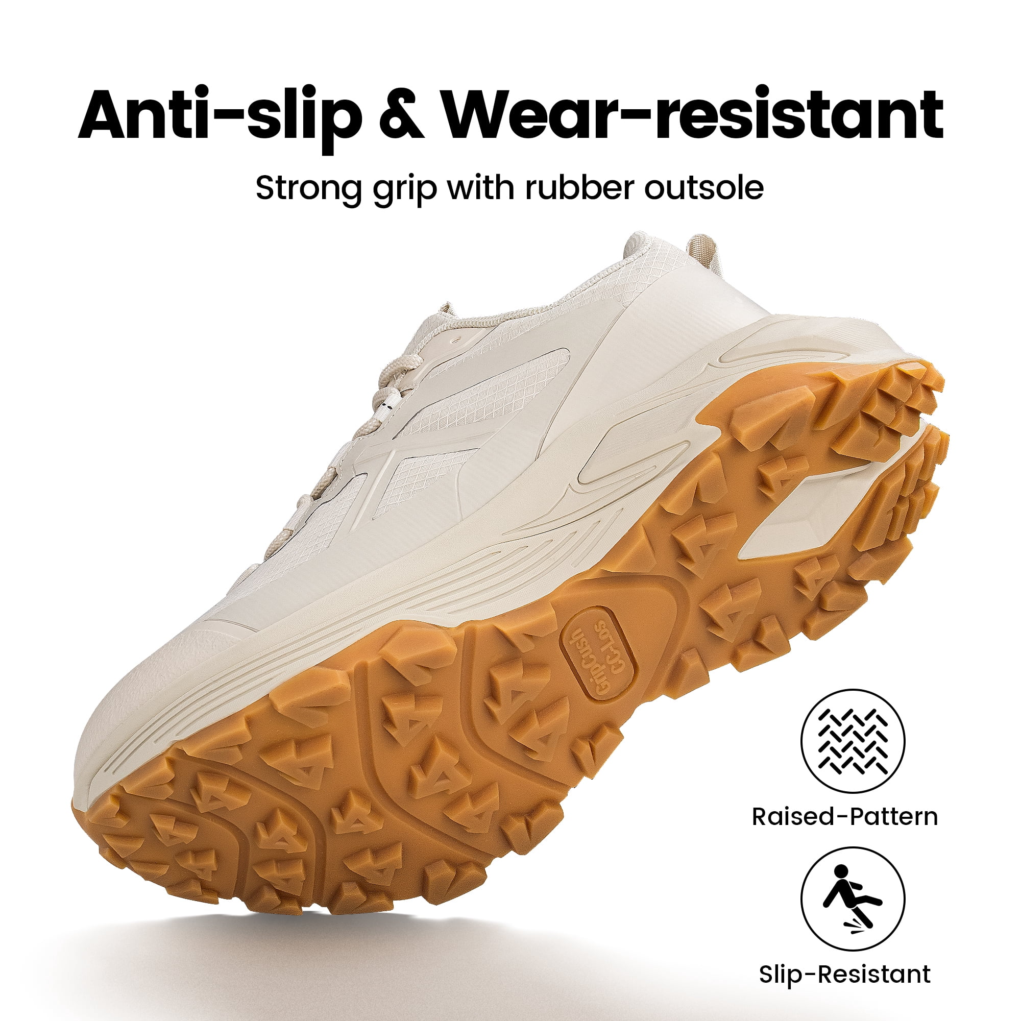 CC-Los Women’s Waterproof Hiking & Walking Shoes, Lightweight Breathable Outdoor Trekking Shoes for All-Day Comfort, Sizes 36-42