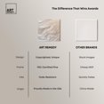 thumbnail image 6 of Silver Waves II Canvas Minimalist Abstract by Art Remedy, Gallery Wrapped, 16" x 16", 6 of 7