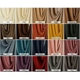 thumbnail image 6 of 3S Brother's Home Decorative Burgundy Curtains Extra Wide Extra Long Luxury Colors Linen Look Custom Made 5-25 Feet Made in Turkey Hang Back Tab ( 1 Panel ) Home Décor (52"Wx168"L), 6 of 6