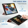 thumbnail image 6 of Ultra Lightweight Smart Trifold Stand Case for iPad 9th/8th/7th Generation Case 2021/2020/2019 iPad 10.2 Inch, Auto Sleep/Wake, 6 of 8