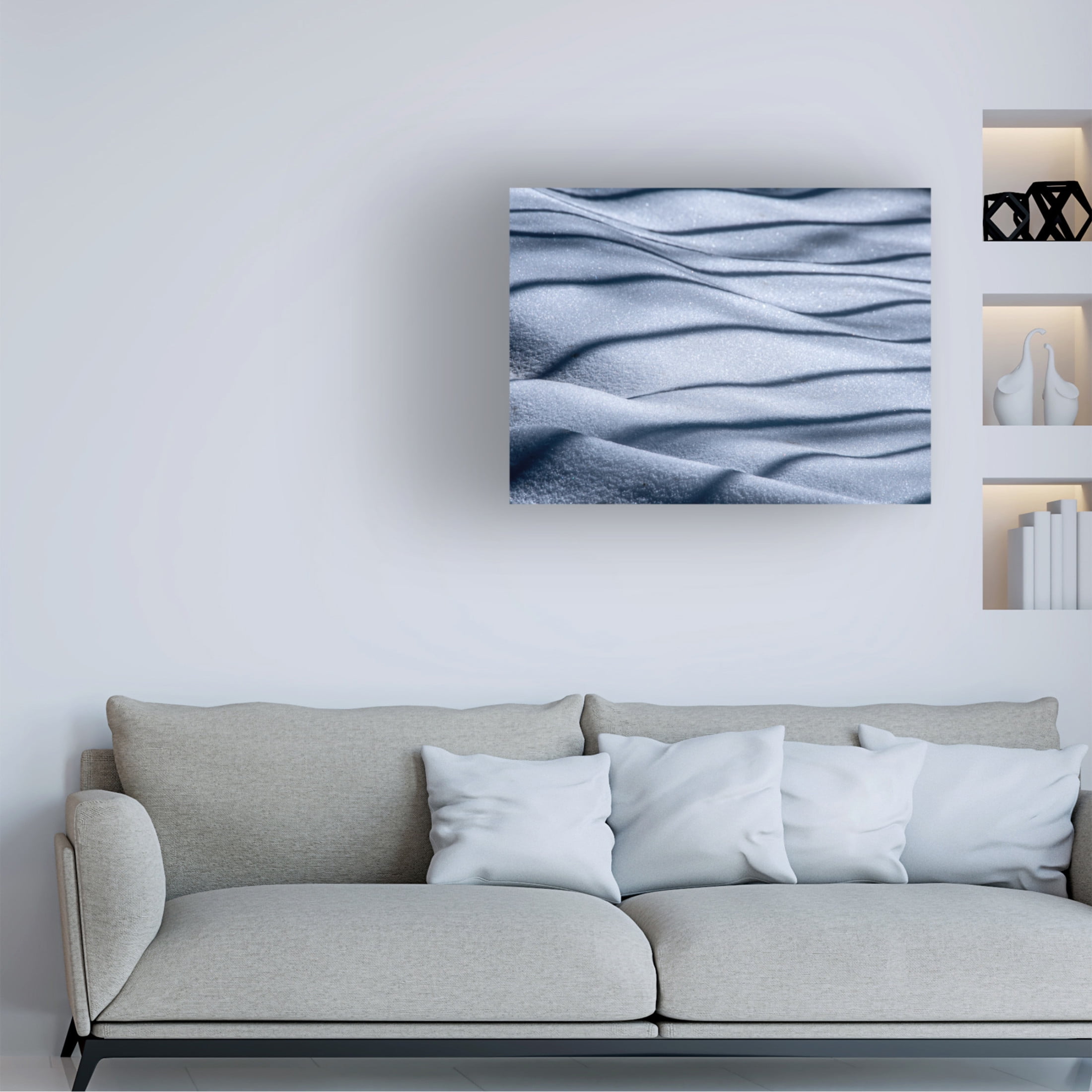 Trademark Fine Art Hossein Nikzad Amoli Midnight Canvas Wall Art
