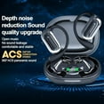 thumbnail image 5 of Viora Auriculares Traductores De Idiomas, Viora Ai Translator Earbuds, Waterproof Intelligent Touch Screen Open Ear Headphone, Ai Real Time Translation Earbuds for Travel, Learning, 5 of 7
