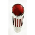 thumbnail image 3 of Exhaust Tip 2.50" Inlet 3.50 X 10.00" Long WMB35010-250- RT-SS B Body Universal Slotted 304 Stainless Wesdon Exhaust Tip, 3 of 8