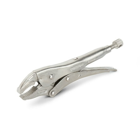 UPC: 0020209009277 | TEKTON 7 Inch Curved Jaw Locking Pliers | PLK10007