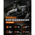 thumbnail image 3 of Cámara de coche Dash Cam Neideso 360° FHD 2K+1080P delantera y trasera, 3 of 9