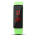 thumbnail image 2 of Reloj de pulsera, reloj LED, reloj de pulsera digital de silicona deportivo, reloj de pulsera electrónico, rendimiento finamente ajustado Jadeshay A, 2 of 8