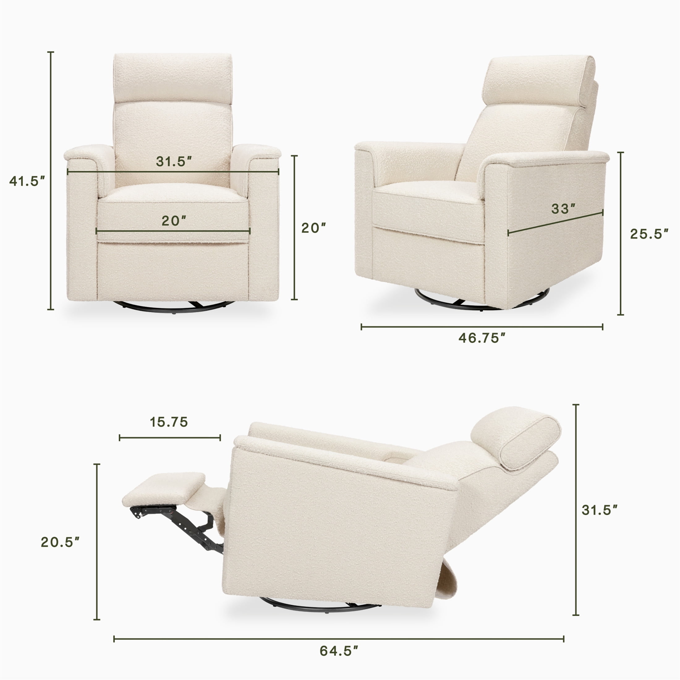 Namesake Willa Pro Power Recliner and Swivel Glider