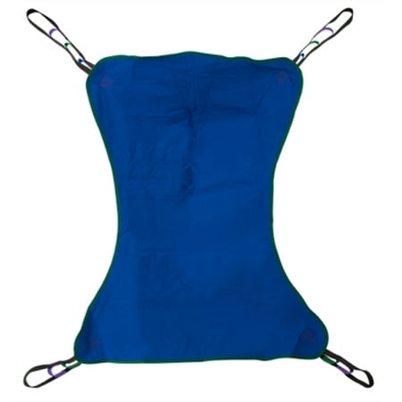 Back Sling Solid Full Body Sling, Patient Lift Sling, Large Size, 4 or 6 Points, 600 lb. Capacity, Without Head Support ()