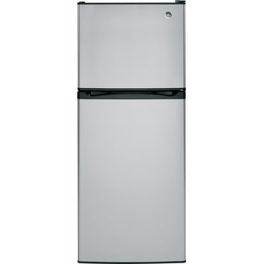 GE® 11.6 Cu. ft. Energy Star®  Top-Freezer Refrigerator, Model GPE12FSKSB in Stainless Steel
