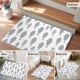 thumbnail image 5 of Abstract Art Fish Grey Entryway Rug 2'x3'&nbsp; Non Slip Front Door Mats, Coastal Ocean Summer Entrance Rugs Indoor Outdoor Carpet, Washable Floor Mats Small Area Rug for Bedroom Kitchen, 5 of 8