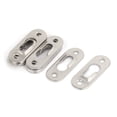 thumbnail image 4 of 42mm x 16mm Wall Hanging Picture Photo Frame Hidden Hooks Silver Tone 10PCS, 4 of 4