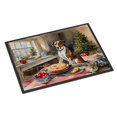 thumbnail image 1 of Carolines Treasures DAC3787MAT 18 x 27 in. Unisex English Foxhound Christmas Cookies Doormat, 1 of 1