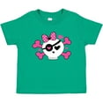 thumbnail image 3 of Inktastic Girl Pirate Skull Valentine Girls Baby T-Shirt, 3 of 5