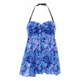 thumbnail image 4 of MKLEKYY Trajes De Baño Completo Mujer Womens Two Piece Bathing Suits Bandeau Tankini Top Swimsuit With Bottoms Swimwear, 4 of 5