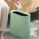 thumbnail image 2 of Bote de basura Advancent con doble contenedor interior y exterior fácil de limpiar color blanco lechoso, 2 of 6
