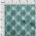 thumbnail image 2 of oneOone Polyester Spandex Teal Green Fabric Geometric Sewing Craft Projects Fabric Prints By Yard 56 Inch Wide, 2 of 4