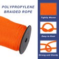 thumbnail image 3 of Cuerda de Polipropileno Trenzada de 3/16 Pulgadas, Cuerda de Nylon de 328ft Naranja Oscuro, 3 of 6