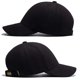 thumbnail image 3 of Gorras de béisbol Snapback de color sólido Sombrero de lana de otoño para hombres y mujeres (negro) Hugtrwg Para estrenar, 3 of 5