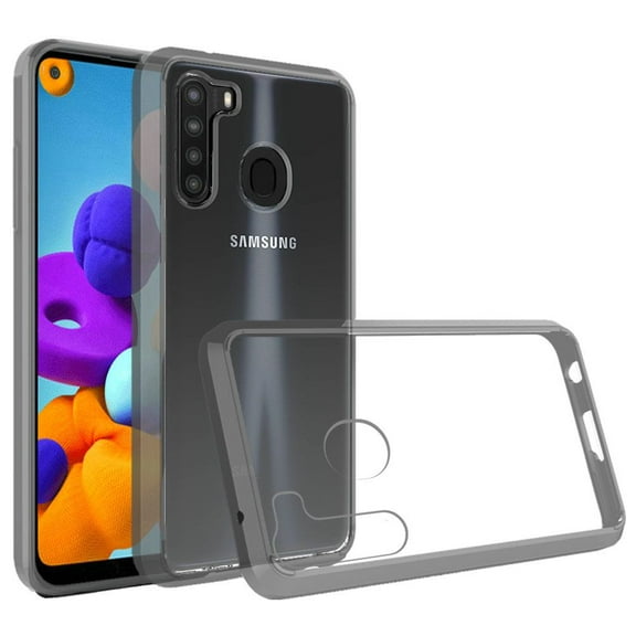 GSA Slim Transparent Bumper Case for Samsung Galaxy A21 - Clear