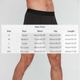 thumbnail image 3 of Guluxicc Men's Yoga Shorts Elastic Waist Gym Shorts Regular Fit Solid Color Summer Workout Shorts, 3 of 5