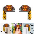 thumbnail image 1 of Decoración De Esquina Para Puerta De Halloween Decoración Para Marco De Puerta De Halloween Para Porche Jardín Hogar Exterior Interior Para Puerta Ventana Para Halloween A, 1 of 6