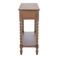 thumbnail image 3 of SAFAVIEH Athena French 2-Drawer Brown Wood Rectangle Console Table (35.5 in. W x 13 in. D x 29.5 in. H), 3 of 7