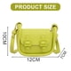 thumbnail image 2 of Nuevo bolso de mano retro de cuero artificial de moda, bolso de hombro sencillo, bolso bandolera informal, 2 of 5