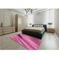 thumbnail image 4 of Ahgly Company Indoor Rectangle Patterned Pink Lemonade Pink Area Rugs, 3' x 5', 4 of 6