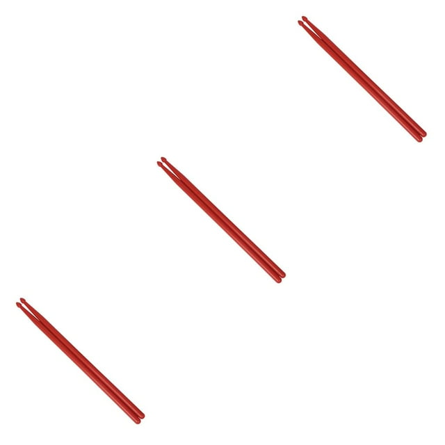 braveheart Baguettes en Nylon avec Forte Élasticité Haute Résistance Compatibles Antidérapantes Accessoires Rouge 3Ensemble