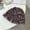 Red coffee, variant on Zhengsping Coarse Knitted Woolen Hat For Women In Autumn And Winter, Hand Woven Warm Ear Protection Fisherman Hat, Fashionable And Versatile Bucket Basin Hat