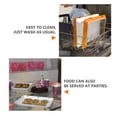 thumbnail image 4 of Bandeja de conservación de alimentos Platos de almacenamiento de alimentos frescos de plástico Contenedor (naranja) Ndcxsfigh Nuevos Originales, 4 of 5