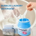 thumbnail image 2 of 650g Active Oxygen Laundry Cleaning Powder, White/Color Safe Bubble Powder with Protease & Bioenzyme, Deep Stain Remover for Clothes, Brightening & Decontamination Laundry Booster for Home Use, 2 of 6