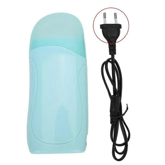Chauffe-cire à rouleau 100 g 40 W, appareil d'épilation portable pour mains, pieds et jambes, prise UE 220 V