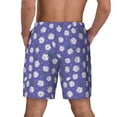 thumbnail image 4 of Goofa Daisies Flowers Printed Men's Swim Trunks Board Shorts Quick Dry Mens Swimming Trunks with Compression Liner,Breathable Fit Hawaii Beach Shorts-XX-Large, 4 of 9